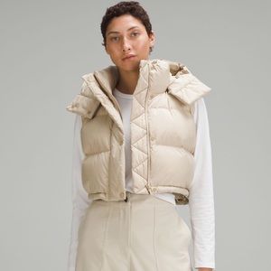 Lululemon Wunder Under Puff Super Cropped Vest